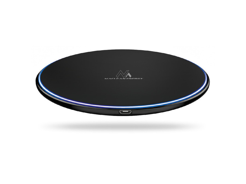 Zdjęcie produktu: Bezprzewodowa ładowarka indukcyjna Maclean, Biurkowa, 10W Czarna, MCE250 B