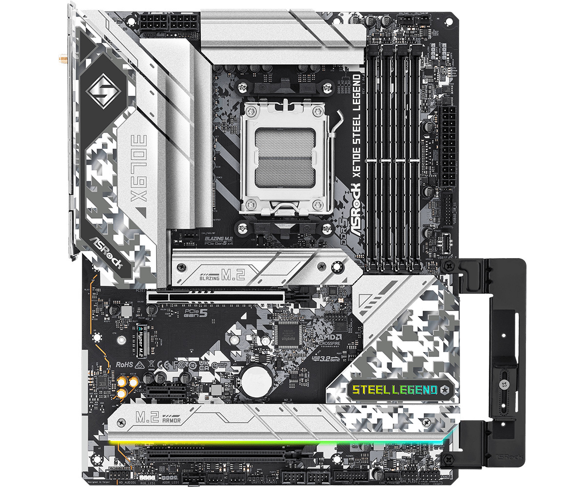 Płyta główna ASRock X670E Steel Legend AM5 Płyta główna ASRock X670E Steel Legend AM5