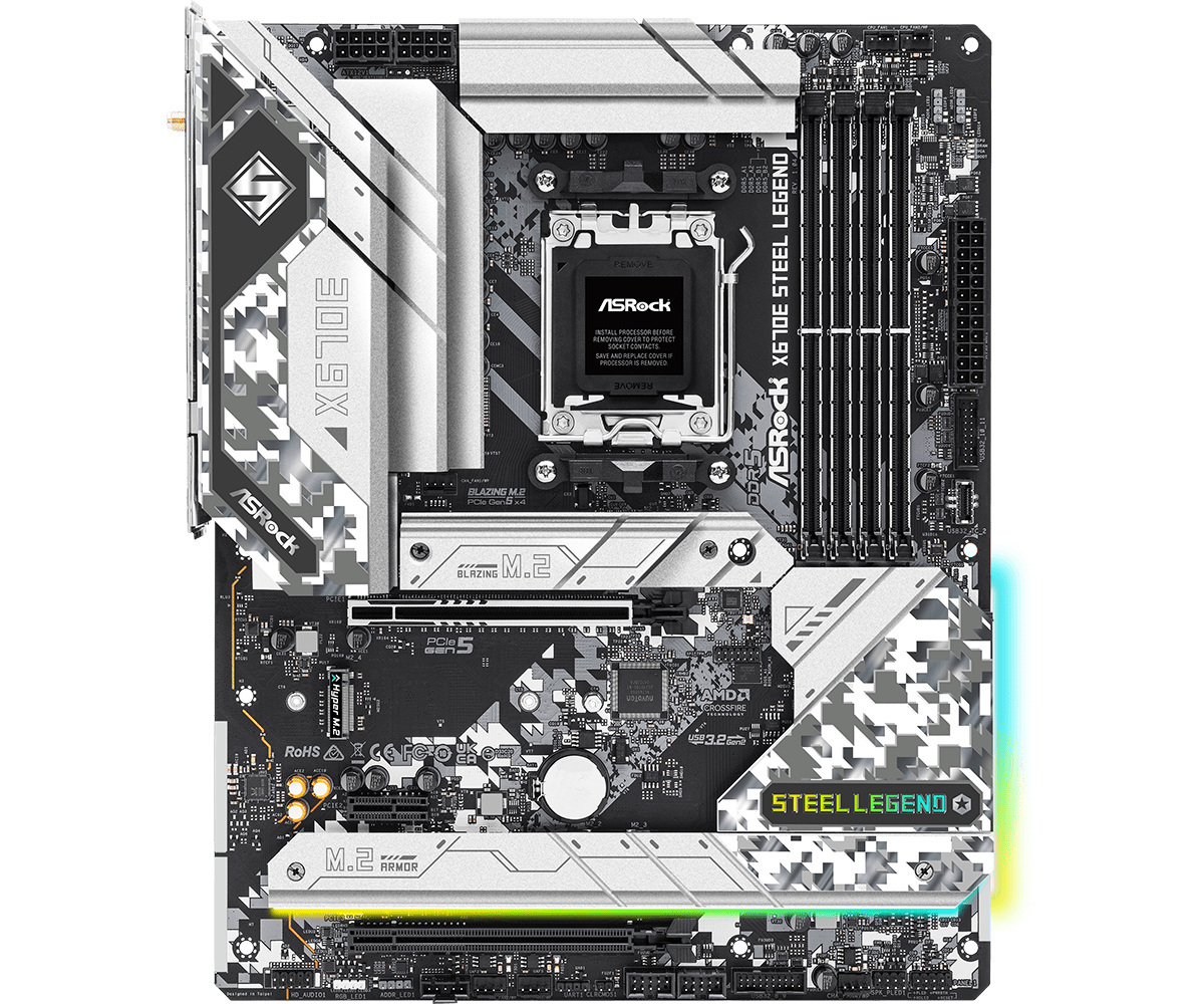 Płyta główna ASRock X670E Steel Legend AM5 Płyta główna ASRock X670E Steel Legend AM5