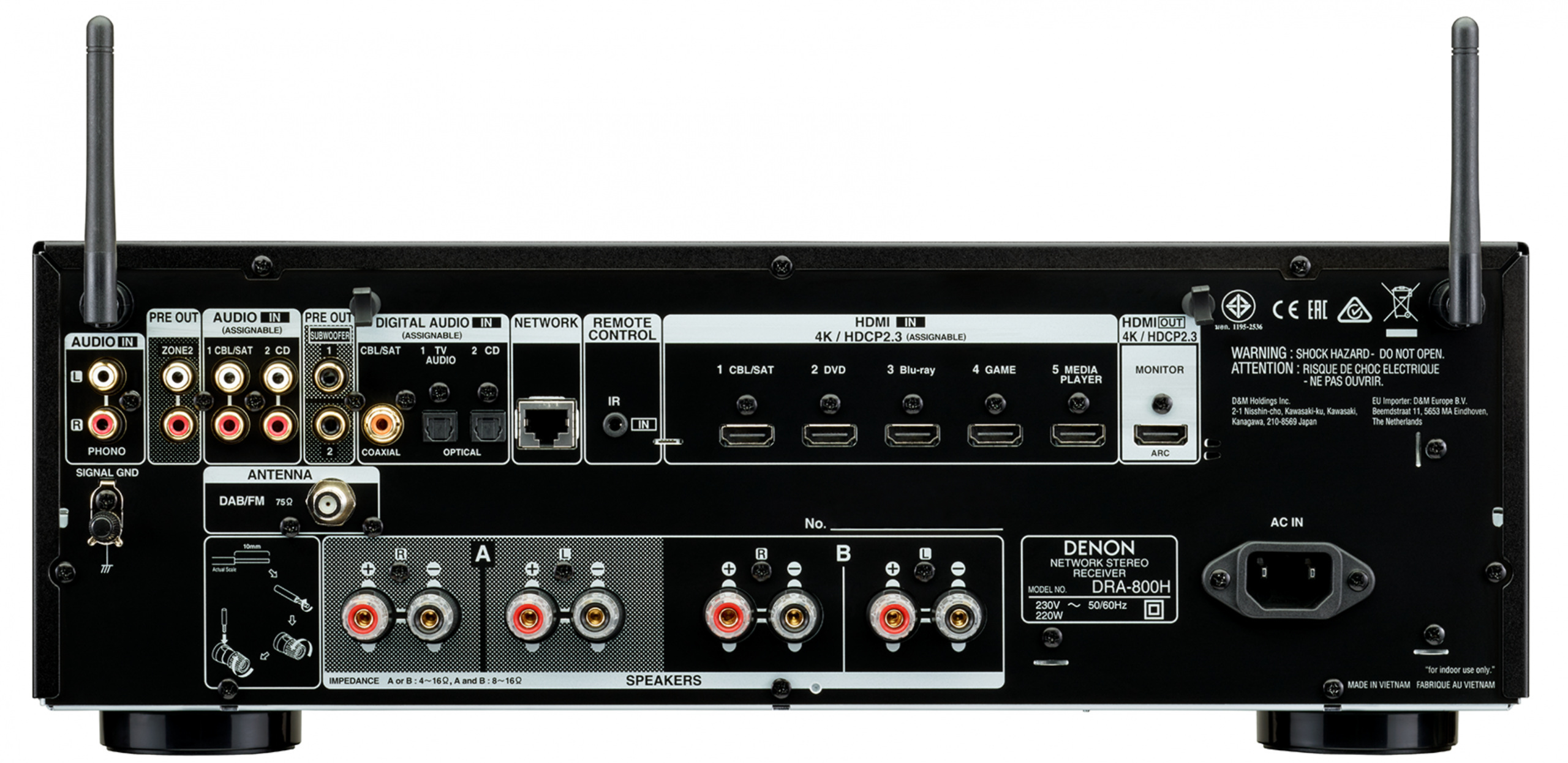 Amplituner Stereo Denon DRA-800H