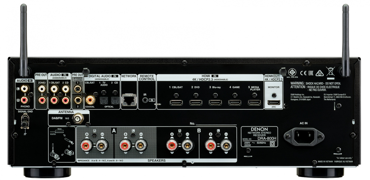 Zdjęcie produktu: Amplituner Stereo Denon DRA-800H