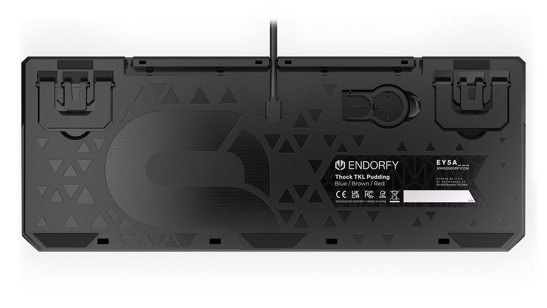 Zdjęcie produktu: Endorfy Thock TKL Pudding Kailh Red RGB