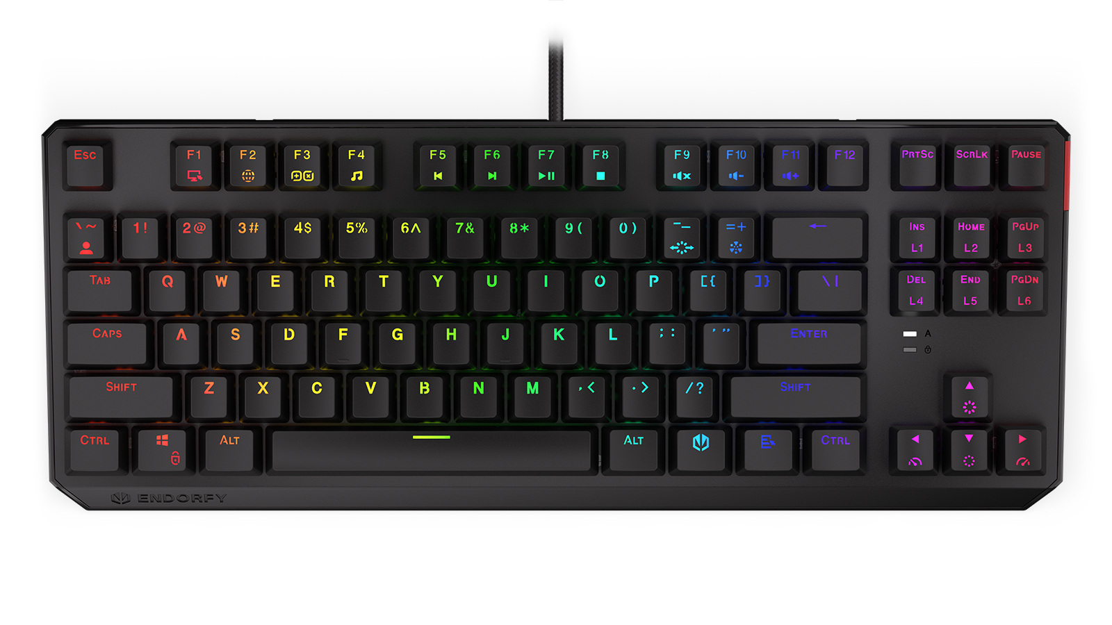 Endorfy Thock TKL Kailh Brown RGB Endorfy Thock TKL Kailh Brown RGB