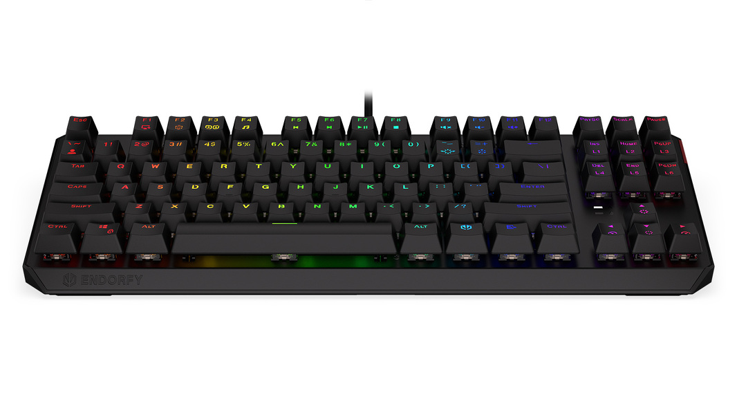 Zdjęcie produktu: Endorfy Thock TKL Kailh Brown RGB Zdjęcie produktu: Endorfy Thock TKL Kailh Brown RGB