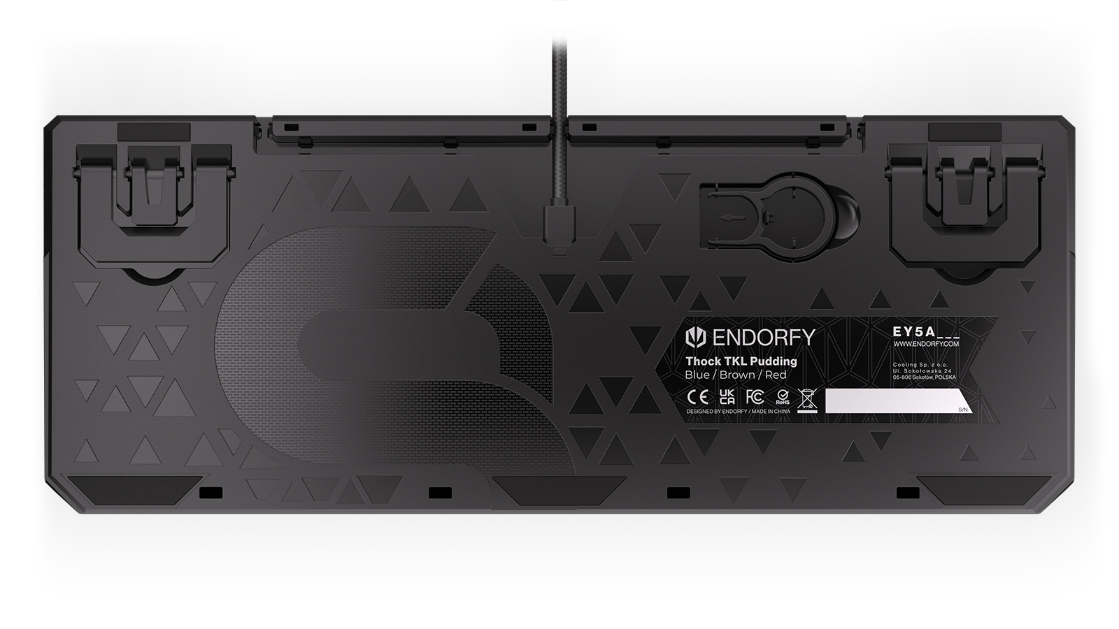 Endorfy Thock TKL Pudding Kailh Brown RGB Endorfy Thock TKL Pudding Kailh Brown RGB