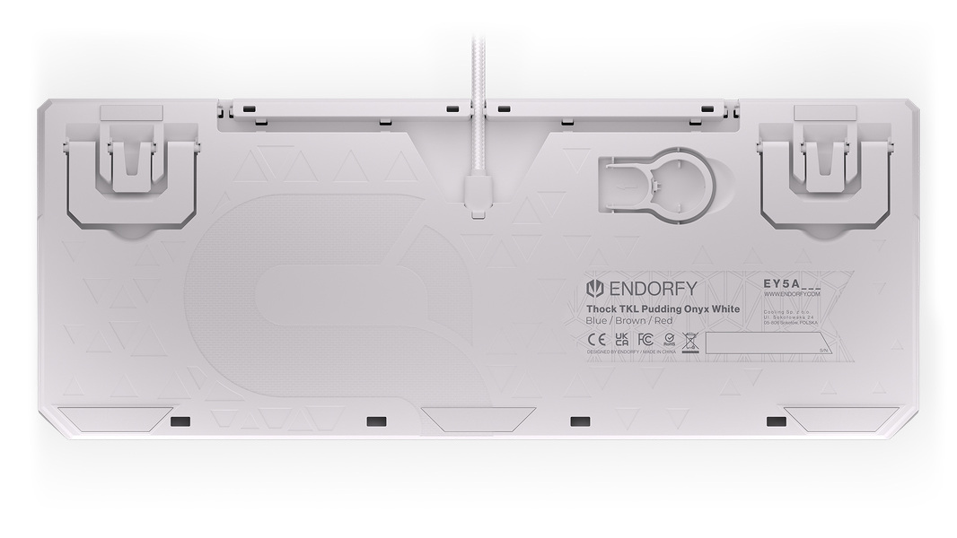 Zdjęcie produktu: Endorfy Thock TKL OWH Pudding Kailh Red RGB Zdjęcie produktu: Endorfy Thock TKL OWH Pudding Kailh Red RGB