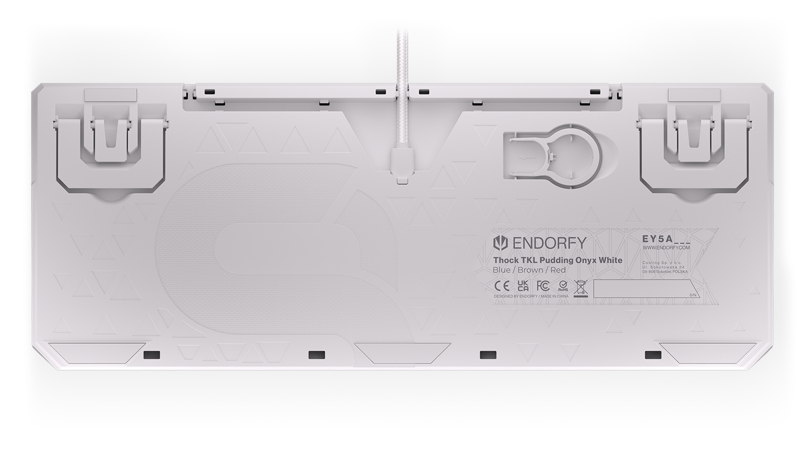 Endorfy Thock TKL OWH Pudding Kailh Brown RGB Endorfy Thock TKL OWH Pudding Kailh Brown RGB