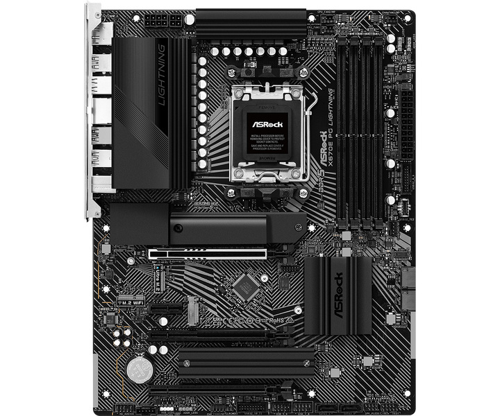 Zdjęcie produktu: Płyta główna ASRock X670E PG Lightning AM5 Zdjęcie produktu: Płyta główna ASRock X670E PG Lightning AM5