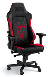 Fotel noblechairs HERO DOOM Edition, czarny, czarne obszycie (NBL-HRO-PU-DET)
