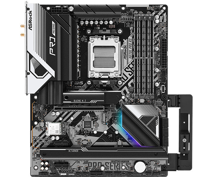 Zdjęcie produktu: Płyta główna ASRock X670E Pro RS AM5 Zdjęcie produktu: Płyta główna ASRock X670E Pro RS AM5