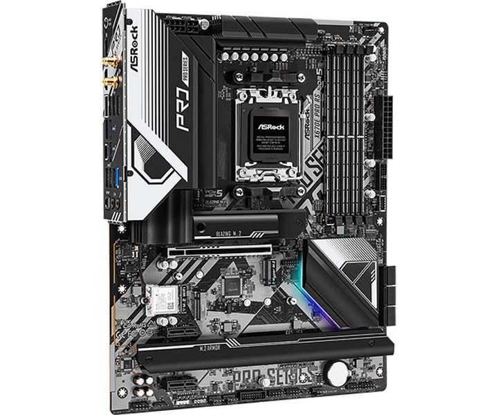 Zdjęcie produktu: Płyta główna ASRock X670E Pro RS AM5 Zdjęcie produktu: Płyta główna ASRock X670E Pro RS AM5