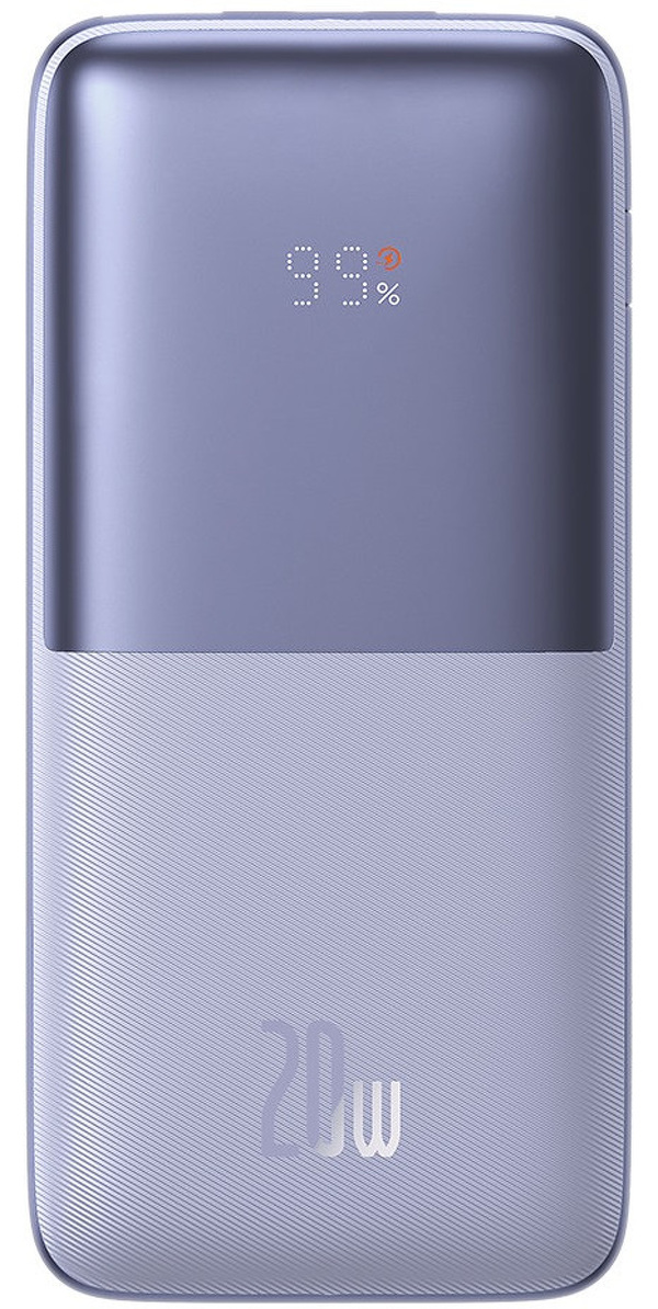 Zdjęcie produktu: Powerbank Baseus Bipow PRO 10000mAh, 2xUSB, USB TYP-C, + przewód USB 3A 0.3m, 20W - fioletowy (PPBD040105) Zdjęcie produktu: Powerbank Baseus Bipow PRO 10000mAh, 2xUSB, USB TYP-C, + przewód USB 3A 0.3m, 20W - fioletowy (PPBD040105)