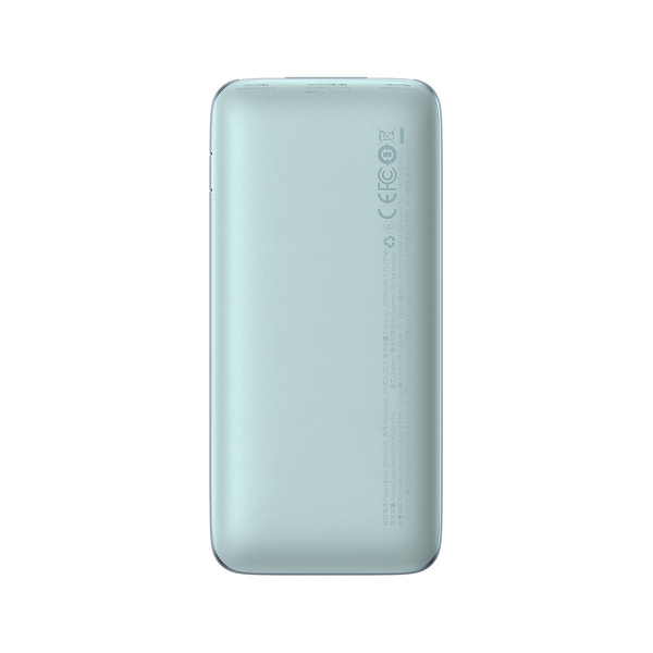 Zdjęcie produktu: Powerbank Baseus Bipow PRO 10000mAh, 2xUSB, USB TYP-C, + przewód USB 3A 0.3m, 20W - niebieski (PPBD040103)