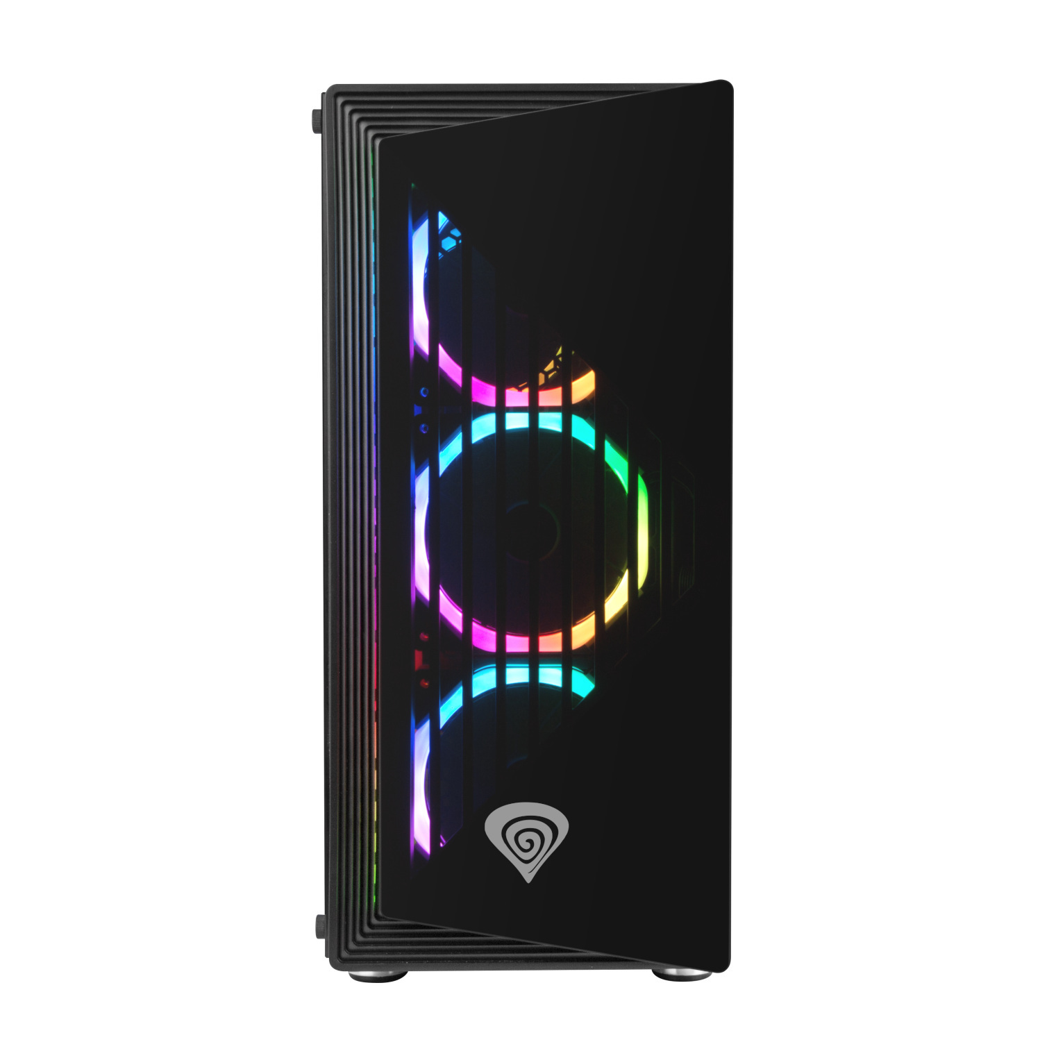 Obudowa do komputera Genesis IRID 400 ARGB, szklany panel, egz. ze zwrotu