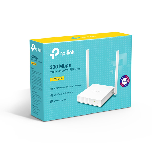 Zdjęcie produktu: TP-Link TL-WR844N Router Wi-Fi N300 Zdjęcie produktu: TP-Link TL-WR844N Router Wi-Fi N300