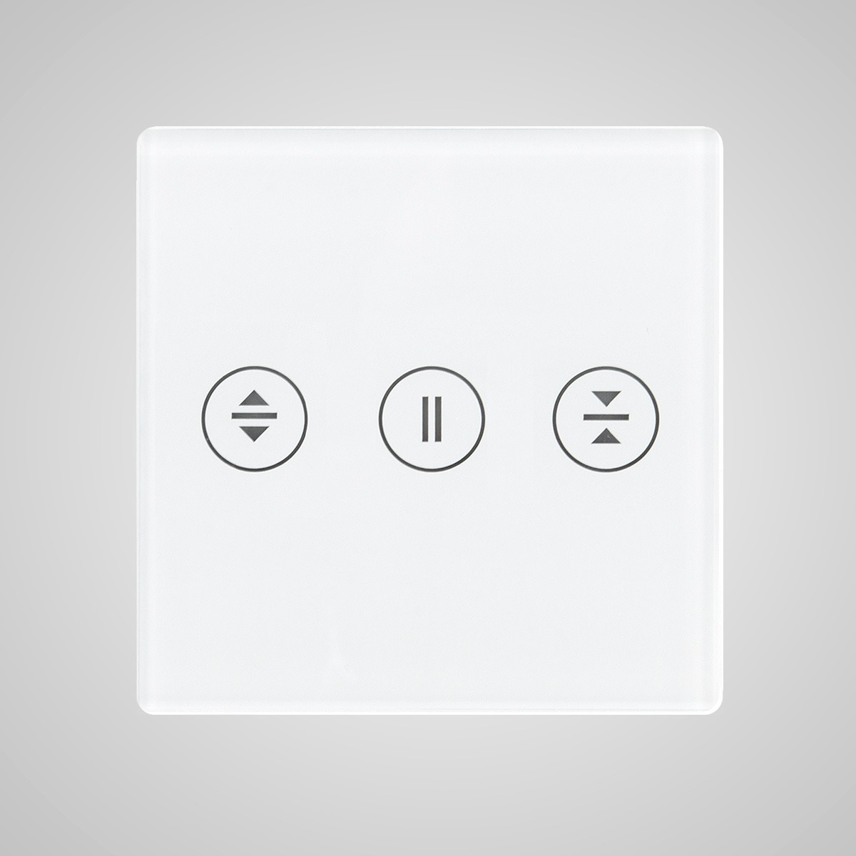 Touchme TM829W Mały panel szklany żaluzjowy