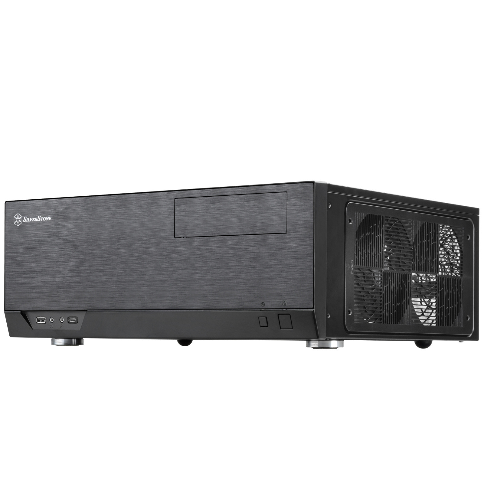 Obudowa Silverstone Grandia GD09 Desktop Czarna (SST-GD09B-C)
