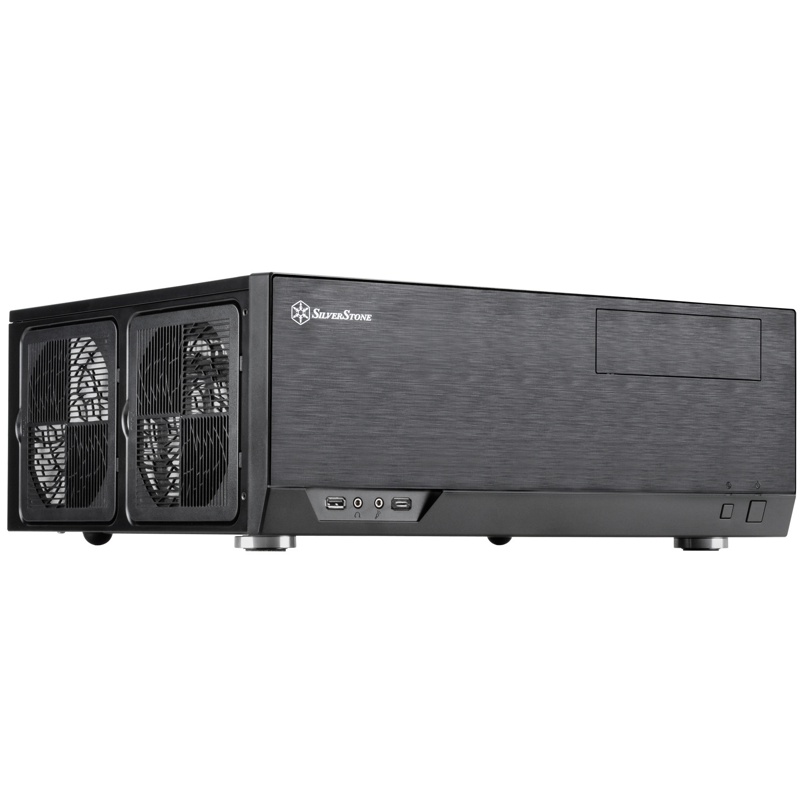 Obudowa Silverstone Grandia GD09 Desktop Czarna (SST-GD09B-C)