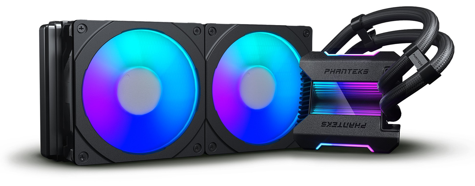 Zdjęcie produktu: Phanteks Glacier One 240 MPH czarne ARGB, chłodzenie wodne 240mm Zdjęcie produktu: Phanteks Glacier One 240 MPH czarne ARGB, chłodzenie wodne 240mm