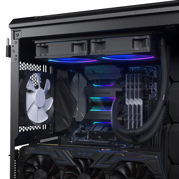 Zdjęcie produktu: Phanteks Glacier One 240 MPH czarne ARGB, chłodzenie wodne 240mm Zdjęcie produktu: Phanteks Glacier One 240 MPH czarne ARGB, chłodzenie wodne 240mm