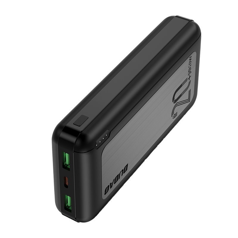 Powerbank Dudao 20000mAh 20W QC3 K12PQ+black