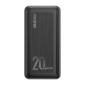 Miniatura produktu: Powerbank Dudao 20000mAh, Power Delivery 20 W Quick Charge 3.0 2x USB / USB Typ C czarny (K12PQ+ black)