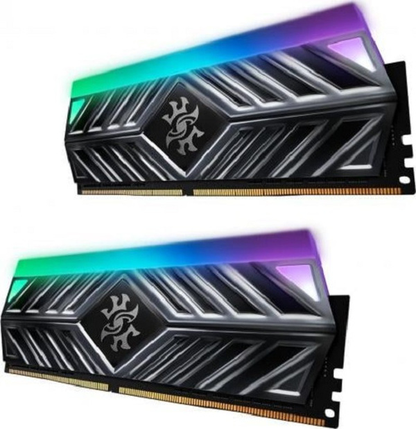 Zdjęcie produktu: Pamięć Adata XPG SPECTRIX D41 DDR4 16GB (2x8GB) 3200MHz CL16 AX4U32008G16A-DT41 Zdjęcie produktu: Pamięć Adata XPG SPECTRIX D41 DDR4 16GB (2x8GB) 3200MHz CL16 AX4U32008G16A-DT41