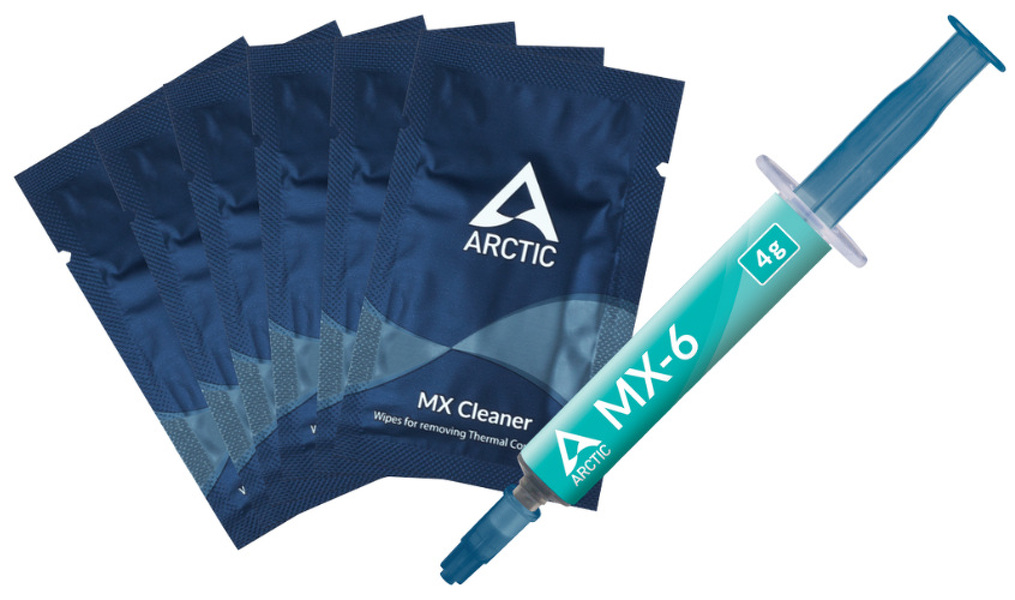 Zdjęcie produktu: Arctic MX-6 4g + MX Cleaner (ACTCP00084A)