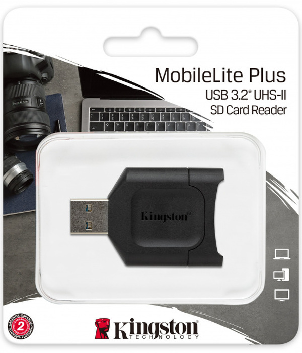 Zdjęcie produktu: Czytnik kart Kingston MobileLite Plus USB 3.1 SDHC/SD