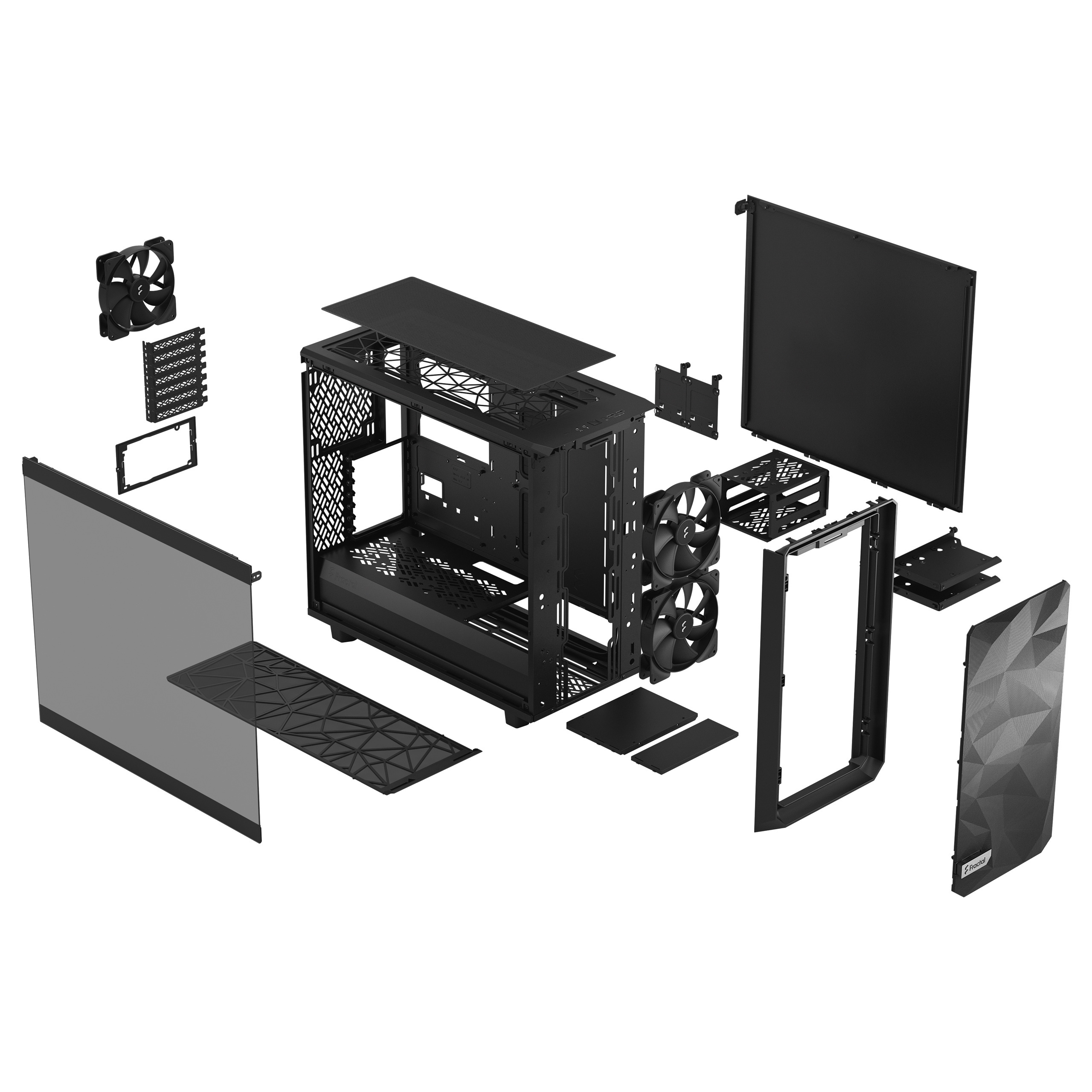 Fractal Design Meshify 2 Lite Black TG