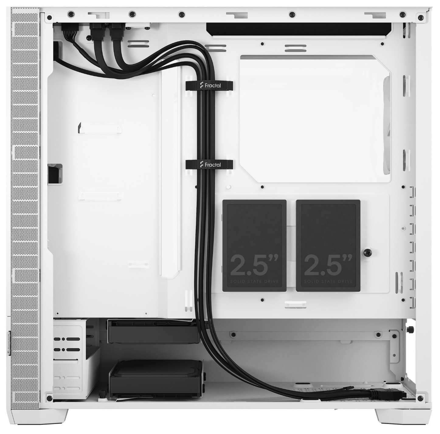 Fractal Pop Silent White TG (FD-C-POS1A-04)