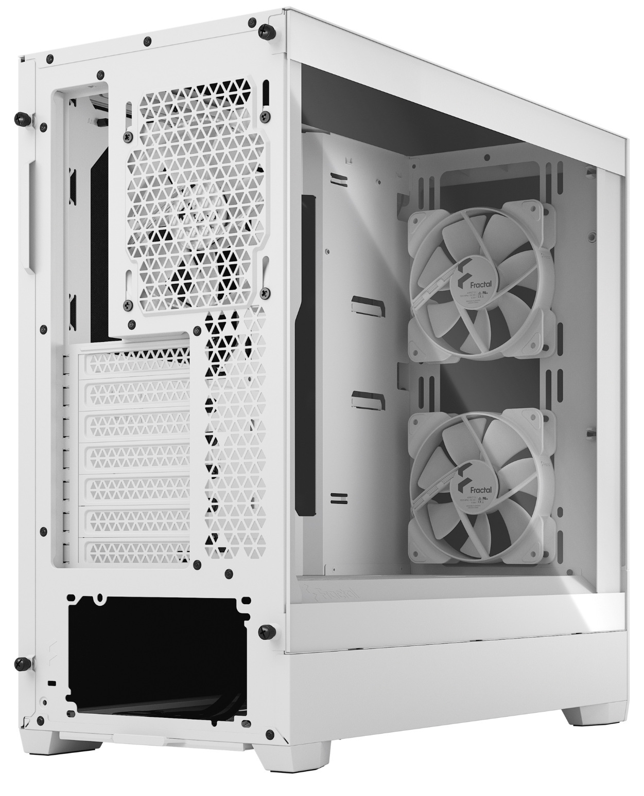 Fractal Pop Silent White TG (FD-C-POS1A-04)