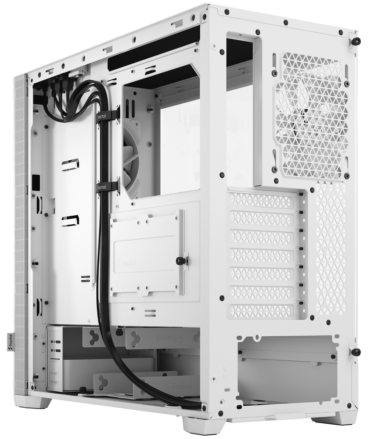 Fractal Pop Silent White TG (FD-C-POS1A-04)