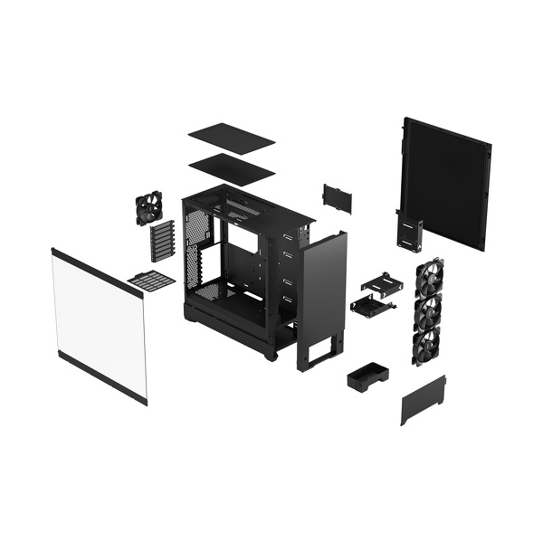Zdjęcie produktu: Obudowa do komputera Fractal Design Pop XL Silent Black TG Clear Tint Zdjęcie produktu: Obudowa do komputera Fractal Design Pop XL Silent Black TG Clear Tint