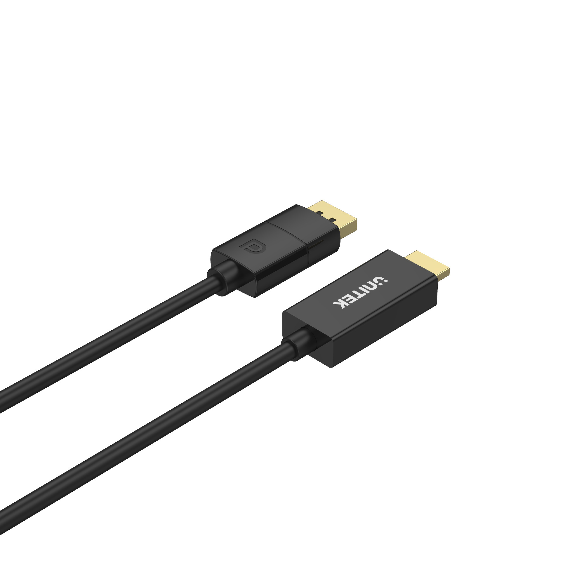 Unitek Przewód DisplayPort 1.2 na HDMI 4K 60Hz 1,8 m (V1608A)