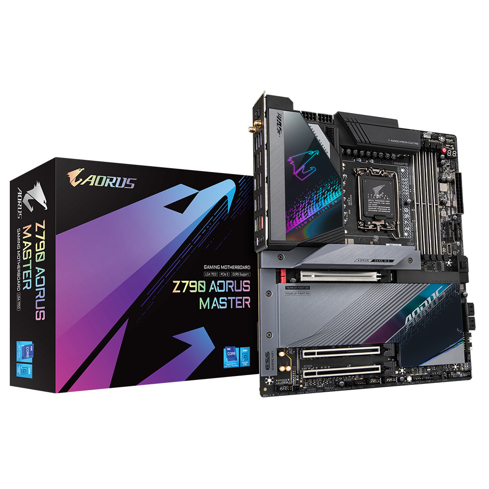 Płyta główna Gigabyte Z790 AORUS MASTER DDR5 LGA1700 Płyta główna Gigabyte Z790 AORUS MASTER DDR5 LGA1700
