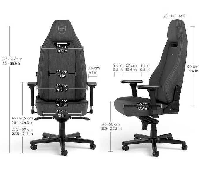 Zdjęcie produktu: noblechairs LEGEND TX grafit NBL-LGD-TX-ATC Zdjęcie produktu: noblechairs LEGEND TX grafit NBL-LGD-TX-ATC