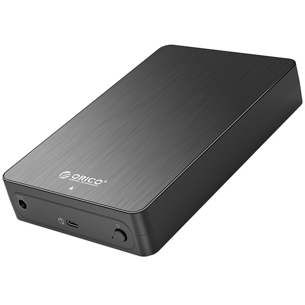 Zdjęcie produktu: Obudowa zewnętrzna na dysk 3,5" HDD/SSD ORICO SATA USB 3.1 gen.1, 6 Gbps - czarna (HM35C3-EU-BK-BP-A)