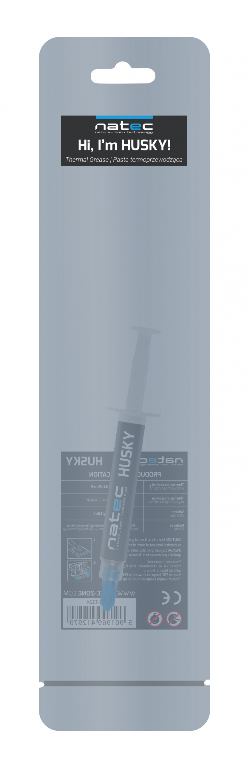 Pasta termoprzewodząca Natec HUSKY 4g. (NPT-1324)