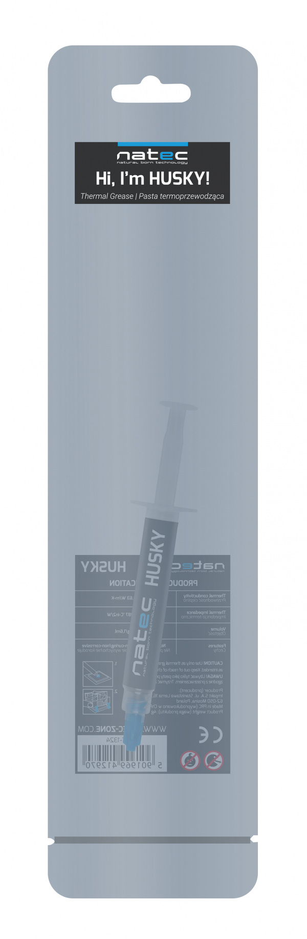 Zdjęcie produktu: Pasta termoprzewodząca Natec HUSKY 4g. (NPT-1324)