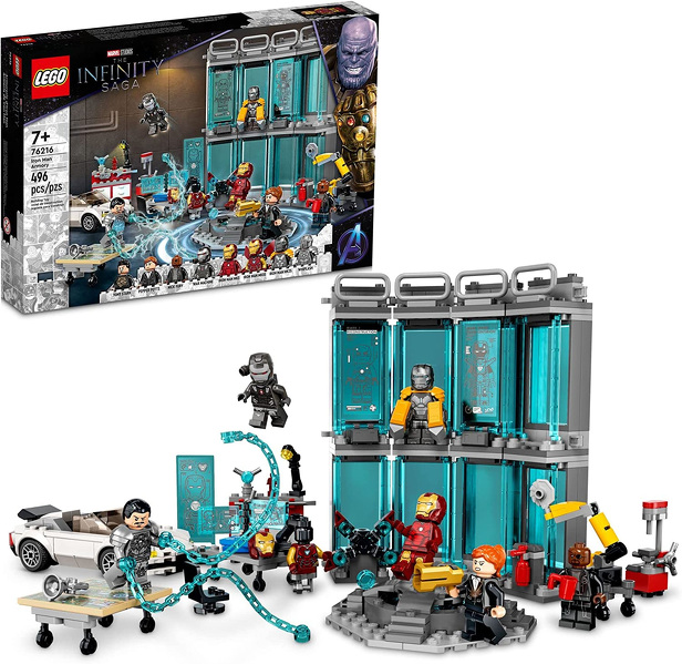 Zdjęcie produktu: LEGO Marvel 76216 Zbrojownia Iron Mana