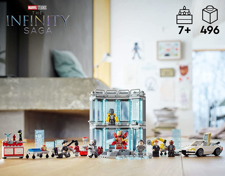 Zdjęcie produktu: LEGO Marvel 76216 Zbrojownia Iron Mana