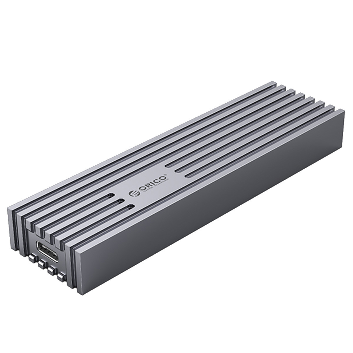 Obudowa zewnętrzna na dysk SSD M.2 (PCIe/NVMe/SATA) ORICO USB 3.2 Gen2 Typ-C 10Gbps (FV35C3-G2-GY-BP)