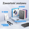 Miniatura zdjęcia: Obudowa zewnętrzna na dysk 2,5" HDD/SSD ORICO, SATA III, USB-A 3.1 - czarna (25PW1-U3-BK-EP)
