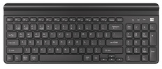 Klawiatura Natec Felimare Us Bezprzewodowa Bluetooth + 2.4ghz Slim Uchwyt Na Telefon/Tablet Czarna (NKL-1973)