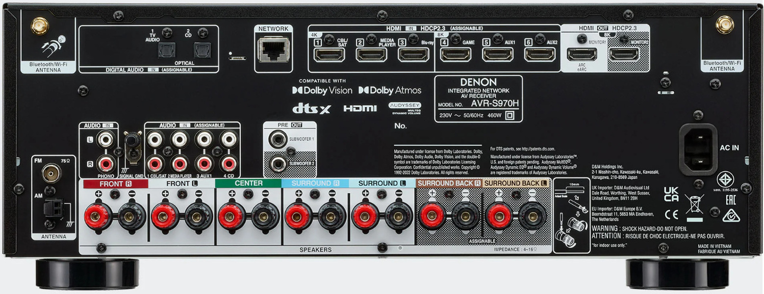 Zdjęcie produktu: Amplituner Denon AVR-S970H Zdjęcie produktu: Amplituner Denon AVR-S970H