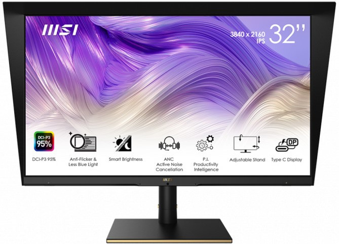Monitor MSI Summit MS321UP 32" 4K IPS 4ms Monitor MSI Summit MS321UP 32" 4K IPS 4ms