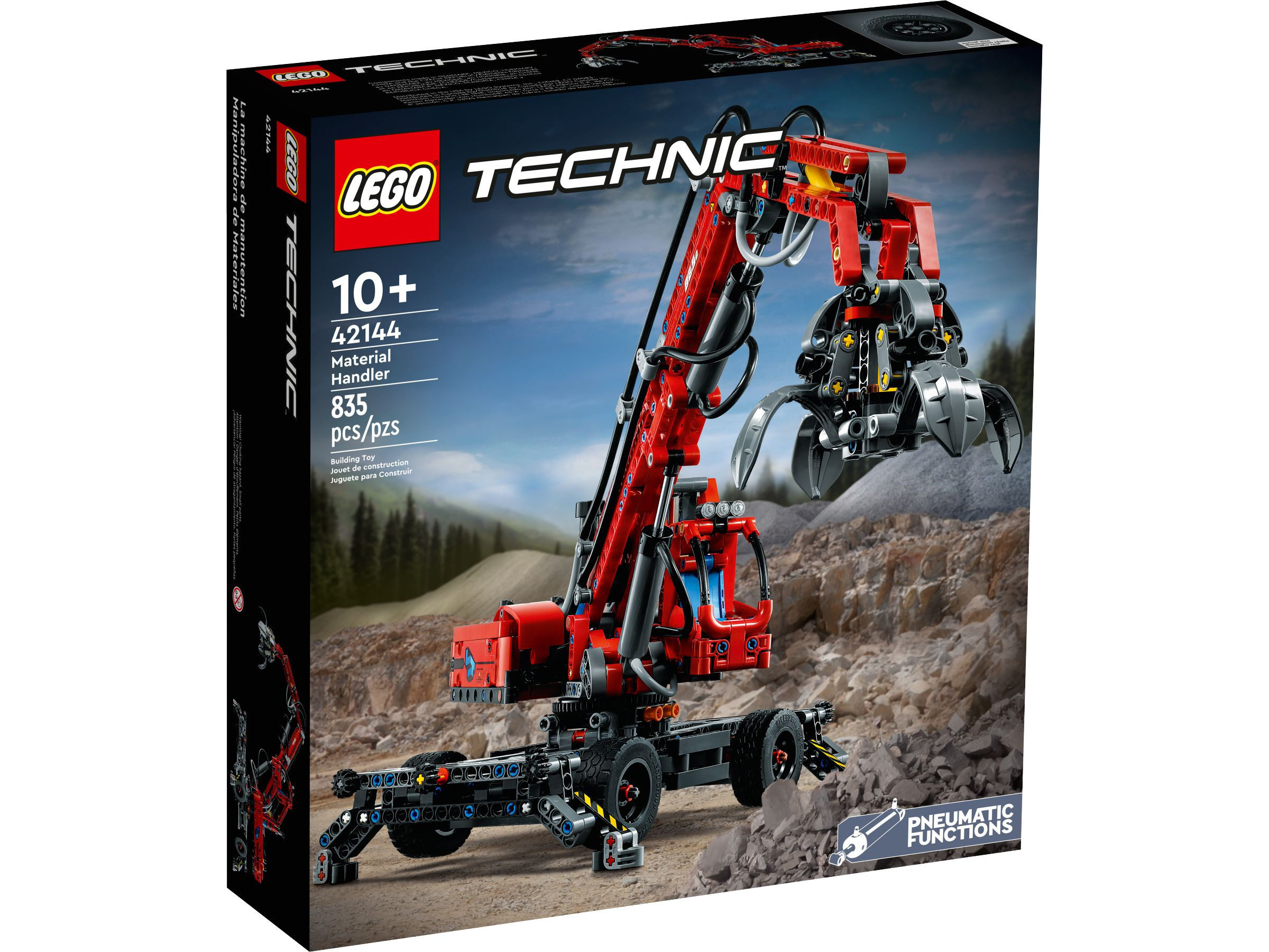 LEGO Technic 42144 Dźwig z chwytakiem