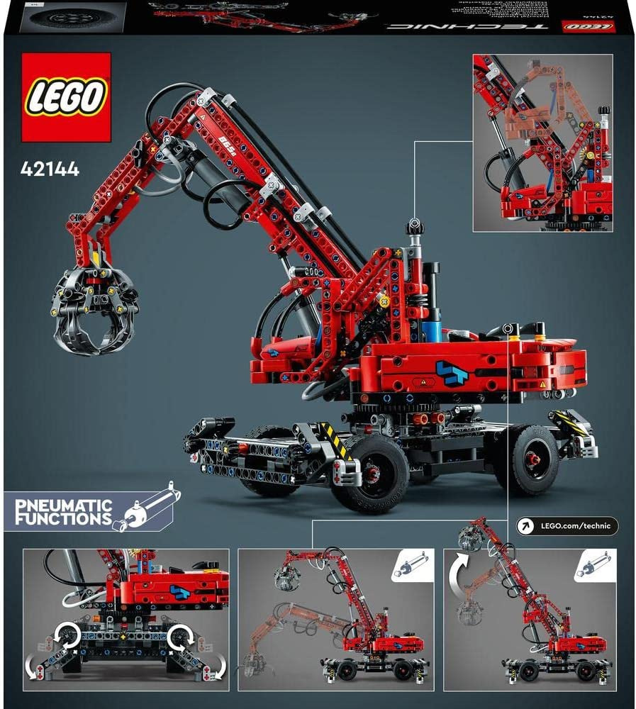 LEGO Technic 42144 Dźwig z chwytakiem