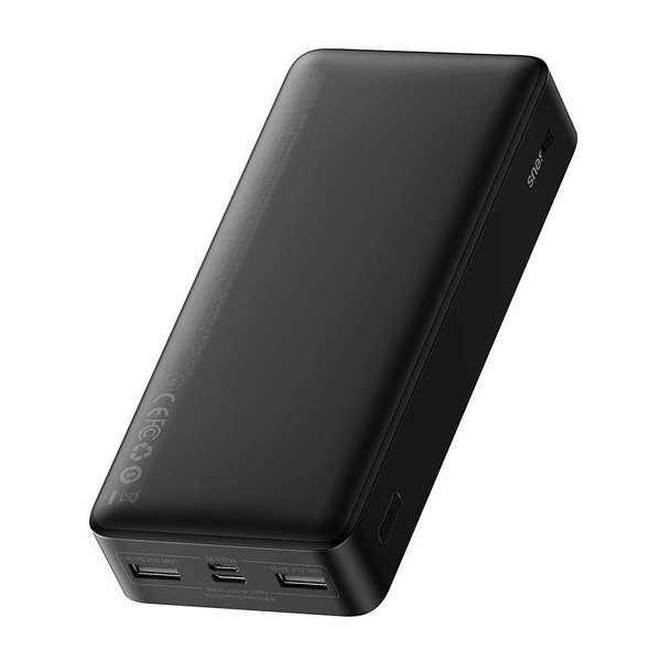 Zdjęcie produktu: Powerbank Baseus Bipow 20000mAh, 2xUSB, USB TYP-C, 15W (Overseas Edition) + kabel USB-A - Micro USB 0.25m - czarny (PPBD050101) Zdjęcie produktu: Powerbank Baseus Bipow 20000mAh, 2xUSB, USB TYP-C, 15W (Overseas Edition) + kabel USB-A - Micro USB 0.25m - czarny (PPBD050101)